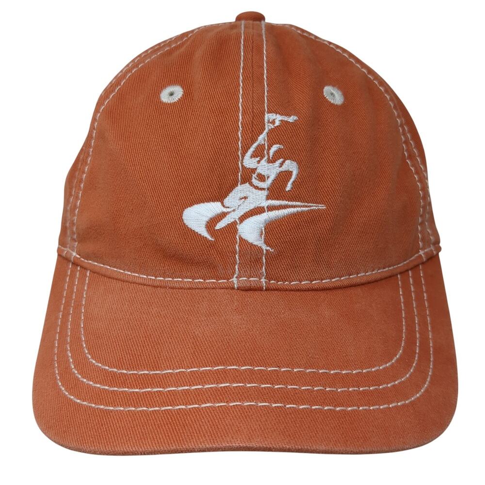 Simplot Games Baseball Cap Orange One Size Adjust… - image 1